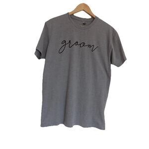 Groom t shirt tee size Medium